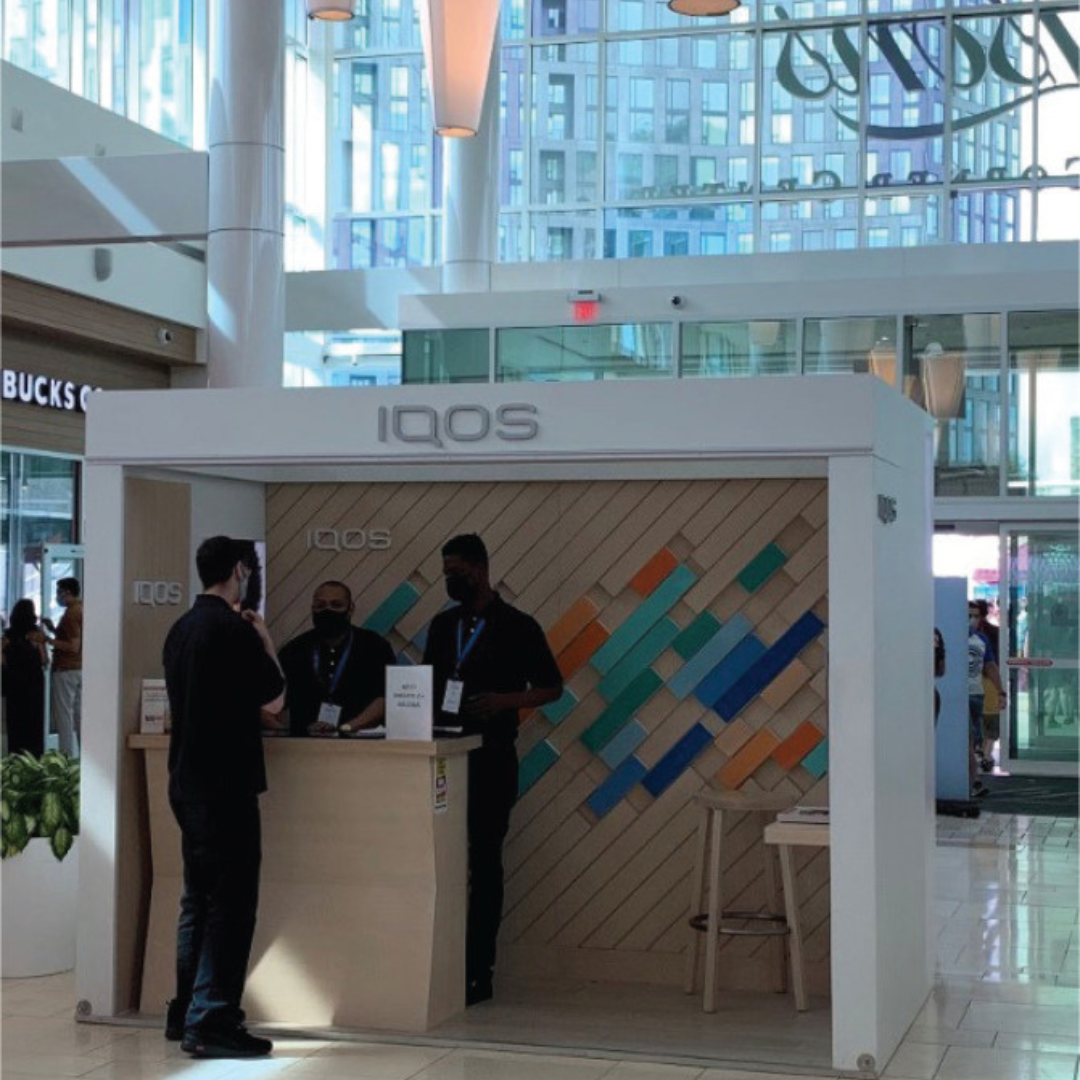 IQOS booth